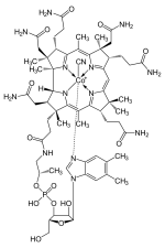 Strukturformel: Cyanocobalamin Strukturformel: Cyanocobalamin